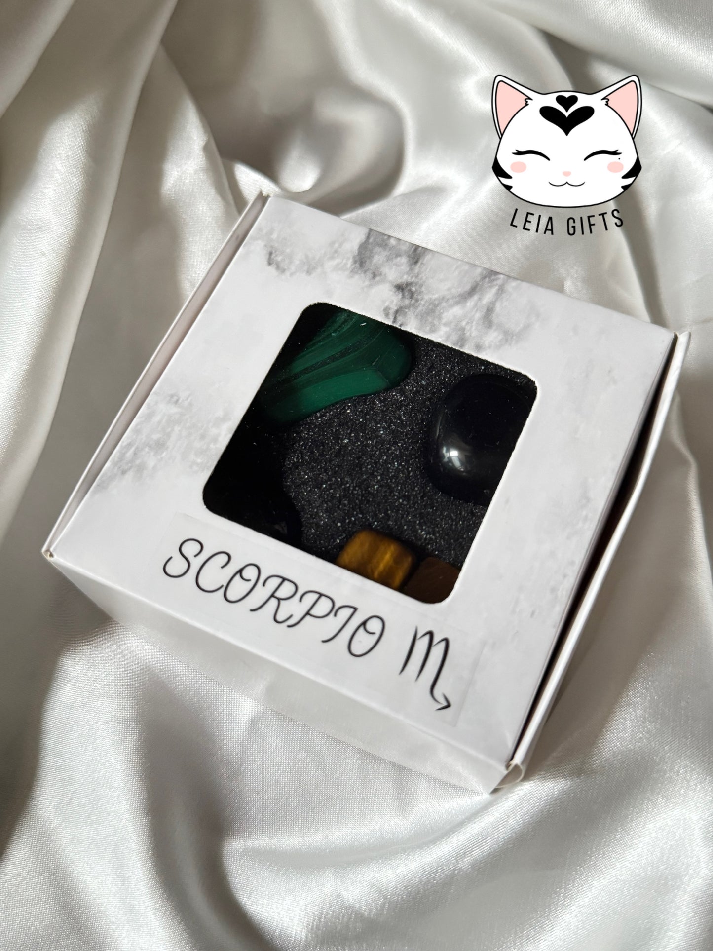 Scorpio Crystal Tumbles Set