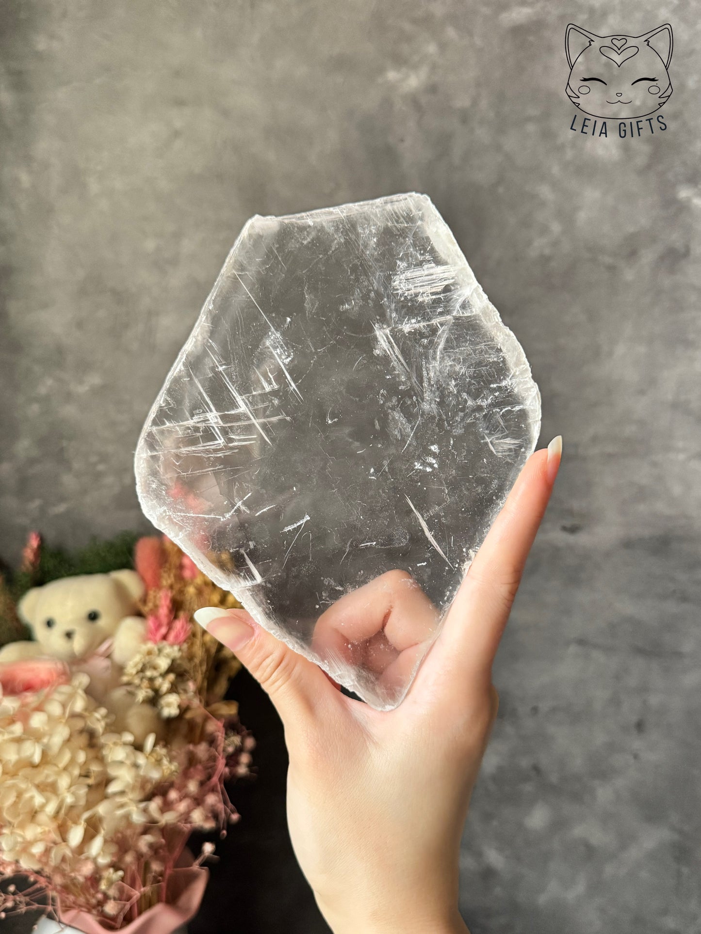 Selenite Slab