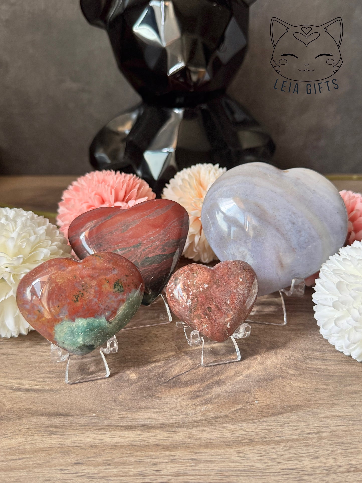 Ocean Jasper Chonky Heart