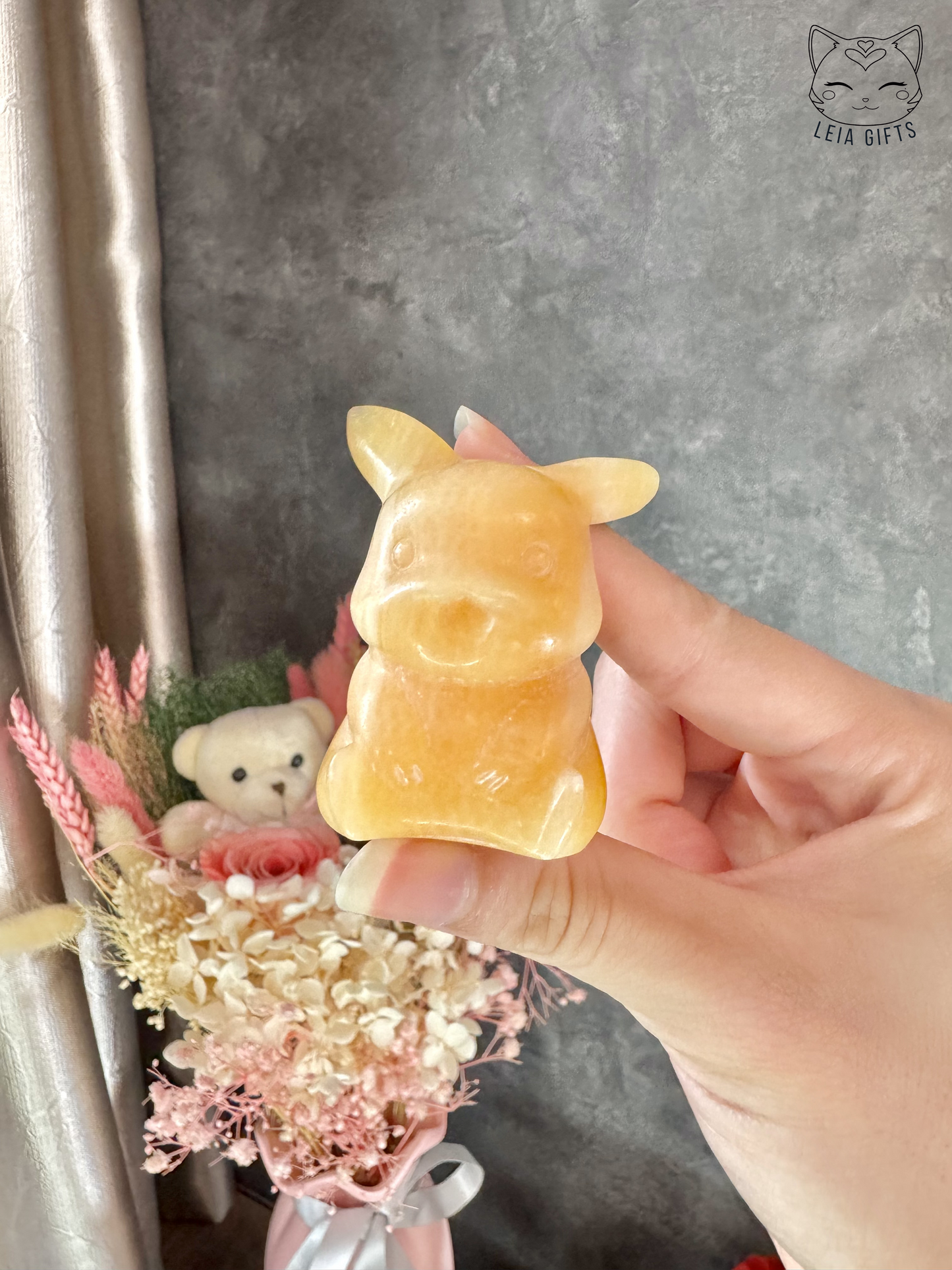 Orange Calcite Pikachuuu
