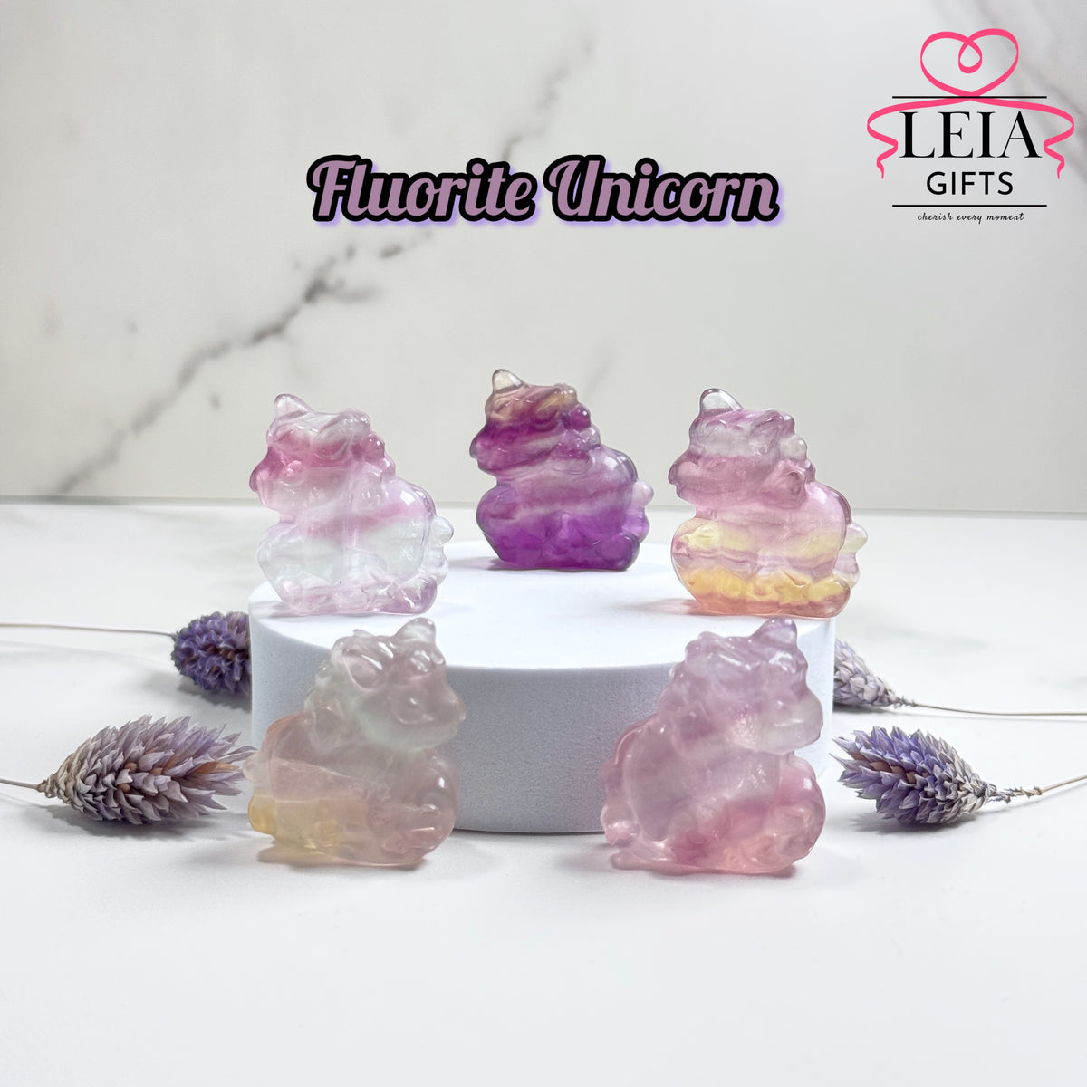 Fluorite Unicorn (High Quality)