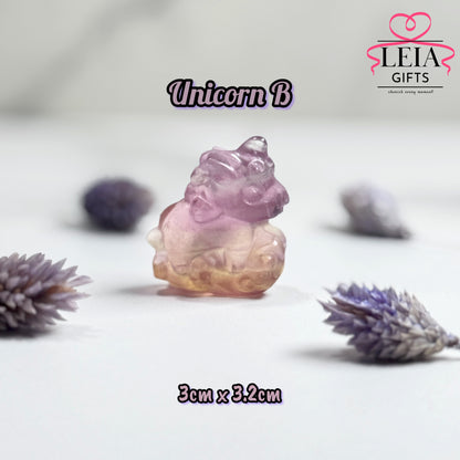Fluorite Unicorn (High Quality)