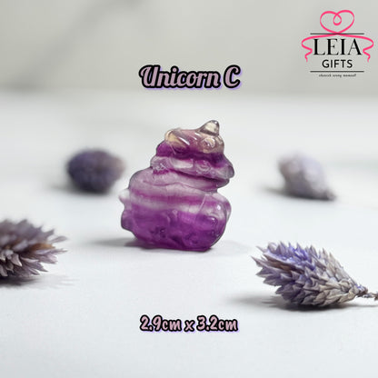 Fluorite Unicorn (High Quality)