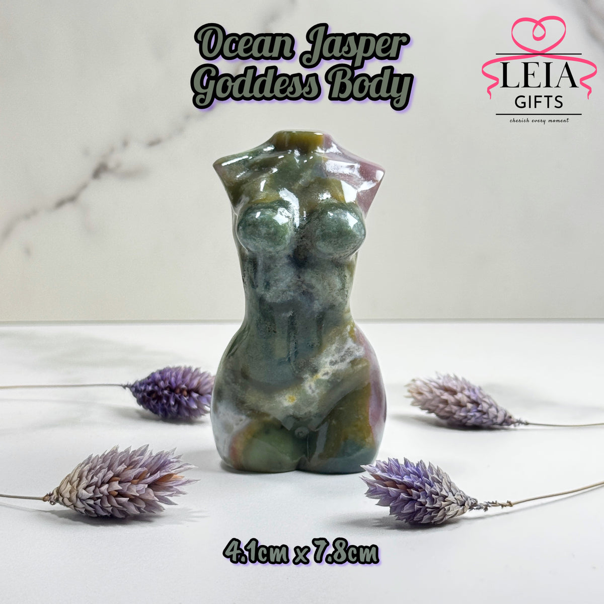 Ocean Jasper Goddess Body