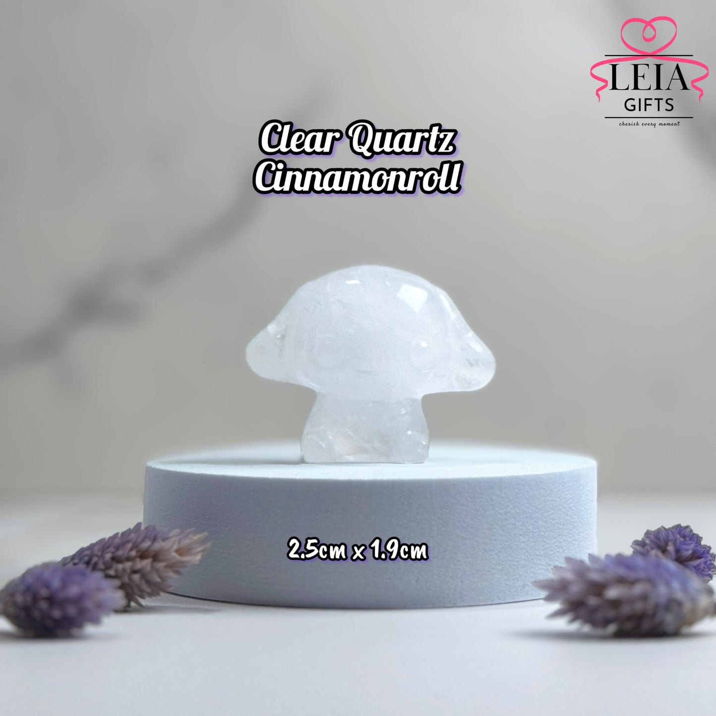 Clear Quartz Cinnamonrollll