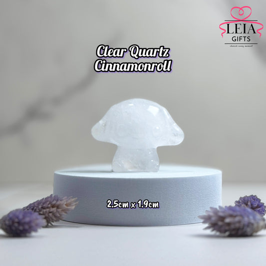 Clear Quartz Cinnamonrollll