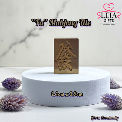 Pyrite Mahjong Tiles