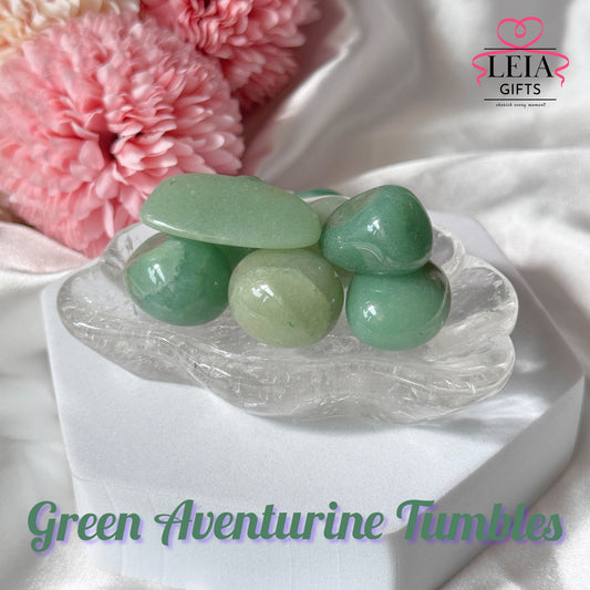 Green Aventurine Tumbles