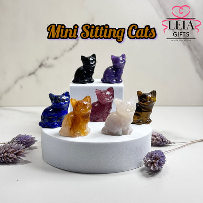 Sitting Cats (Mini)