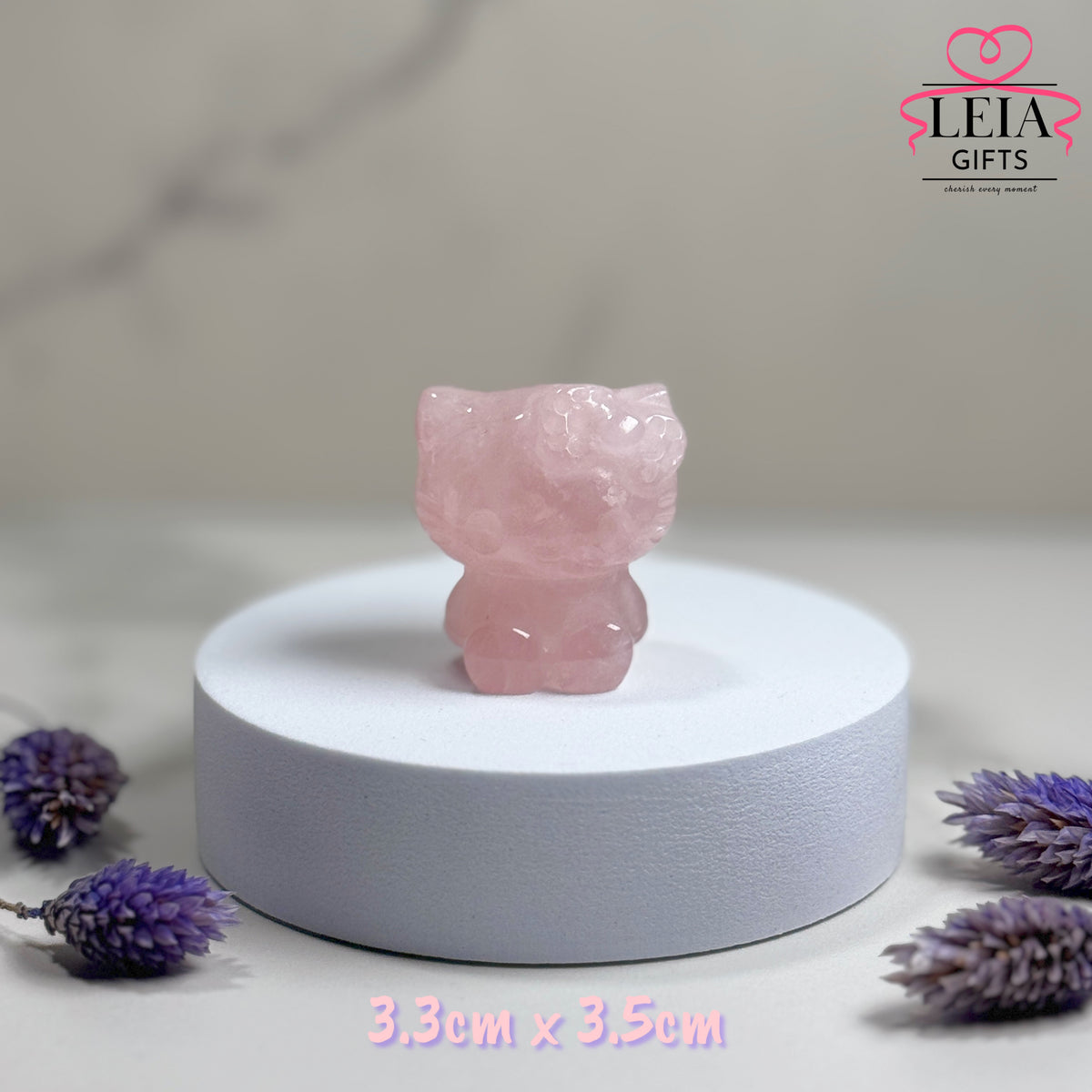Rose Quartz Hello Kittyyy