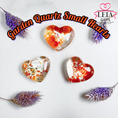 Garden Quartz Small Hearts
