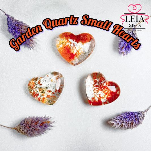 Garden Quartz Small Hearts