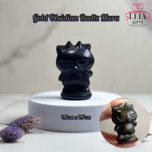 Gold Obsidian Badtz Maruuu