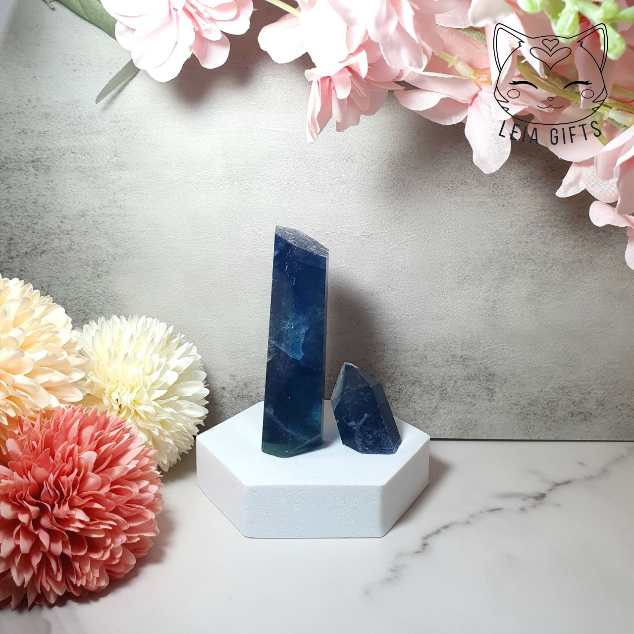 Blue Fluorite Tower