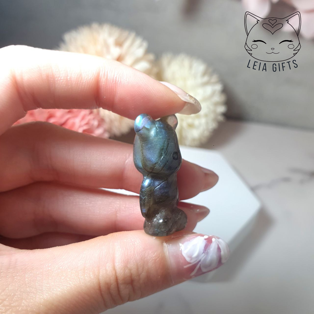 Labradorite Bear Brick