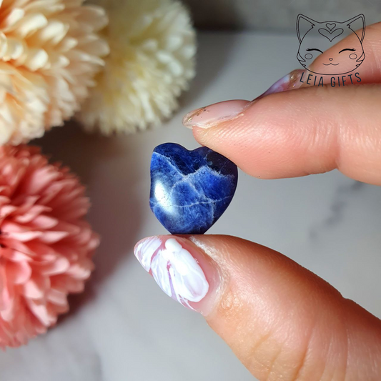 Sodalite Mini Heart