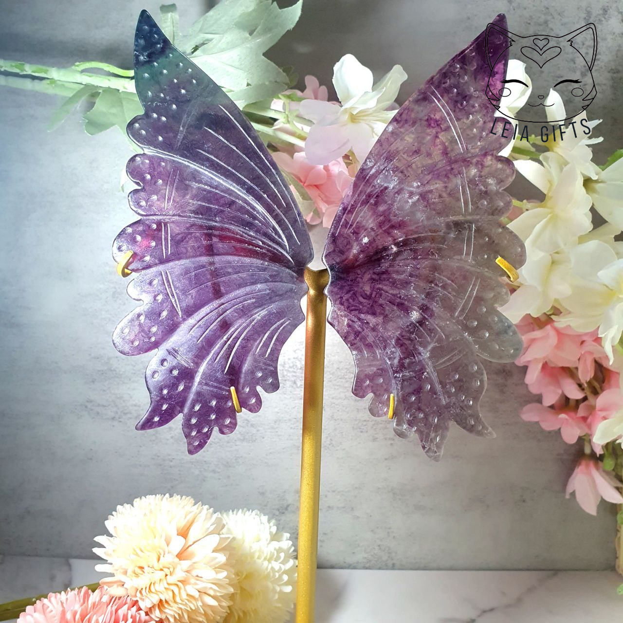 Fluorite Butterfly Wings