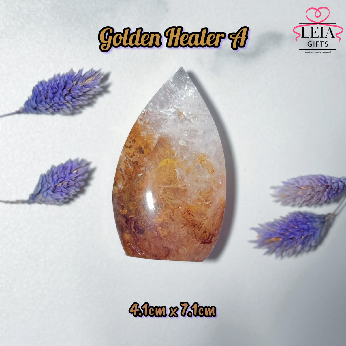 Golden Healer Teardrop