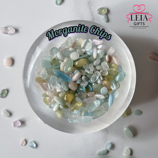 Morganite Chips