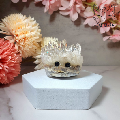 Clear Quartz Cluster Hedgehog