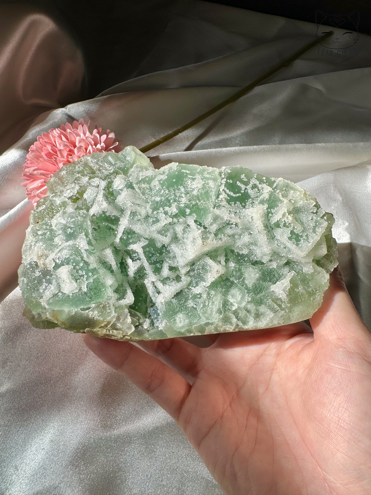 Sugar Fluorite Cluster