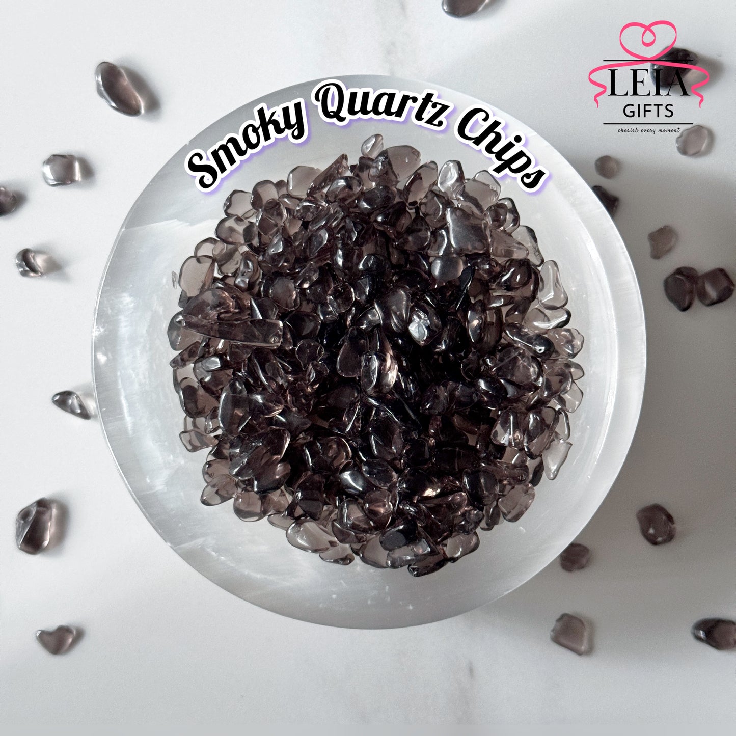 Smoky Quartz Chips