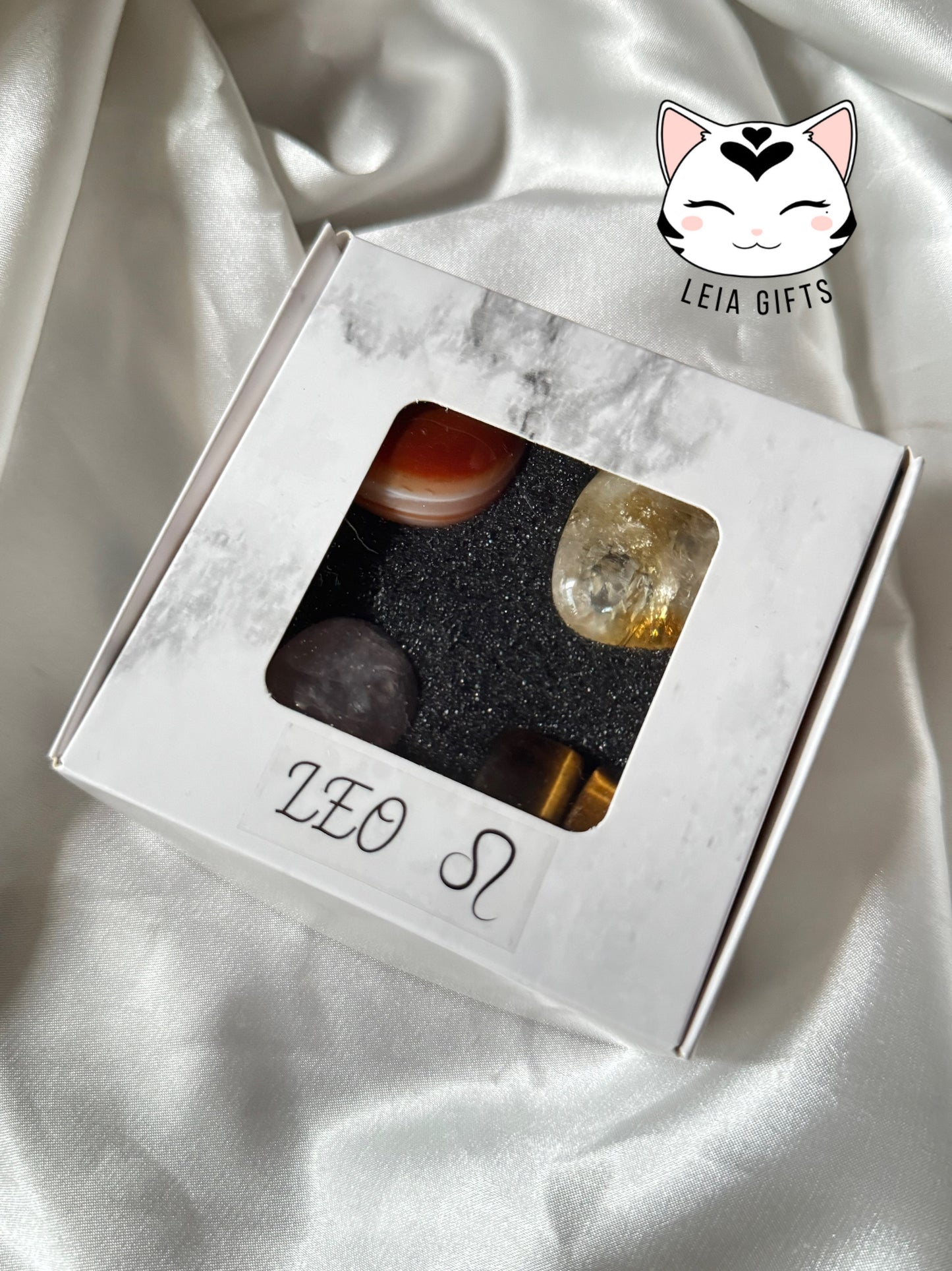 Leo Crystal Tumbles Set