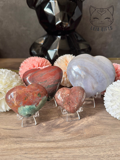 Ocean Jasper Chonky Heart