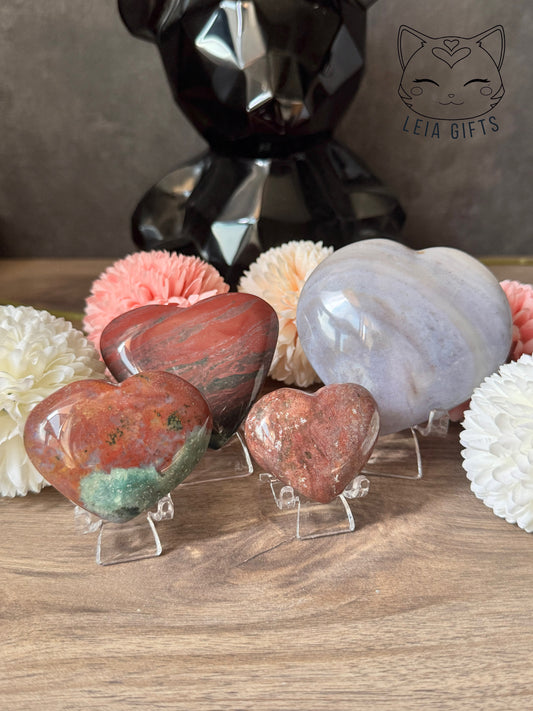 Ocean Jasper Chonky Heart