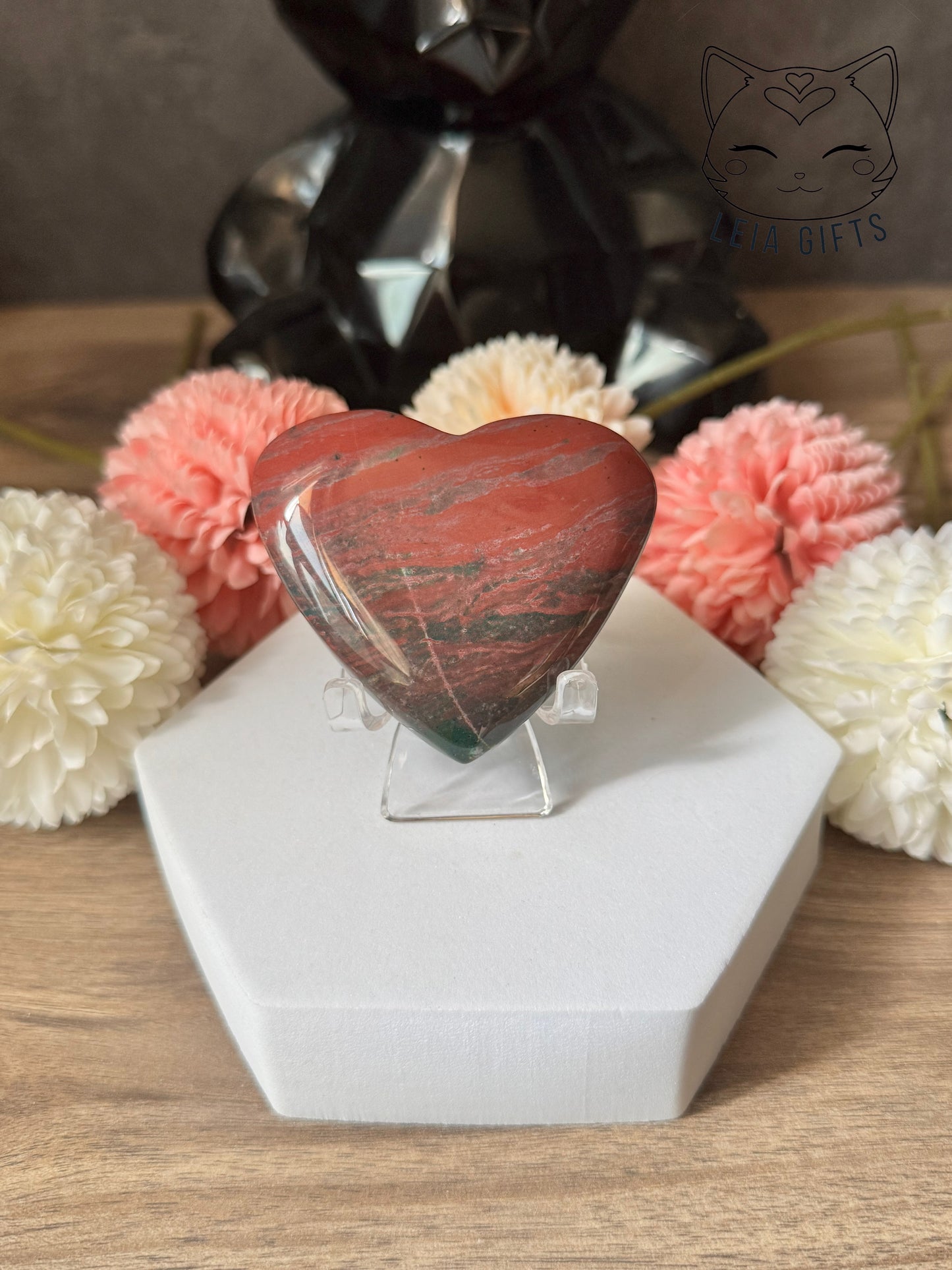 Ocean Jasper Chonky Heart
