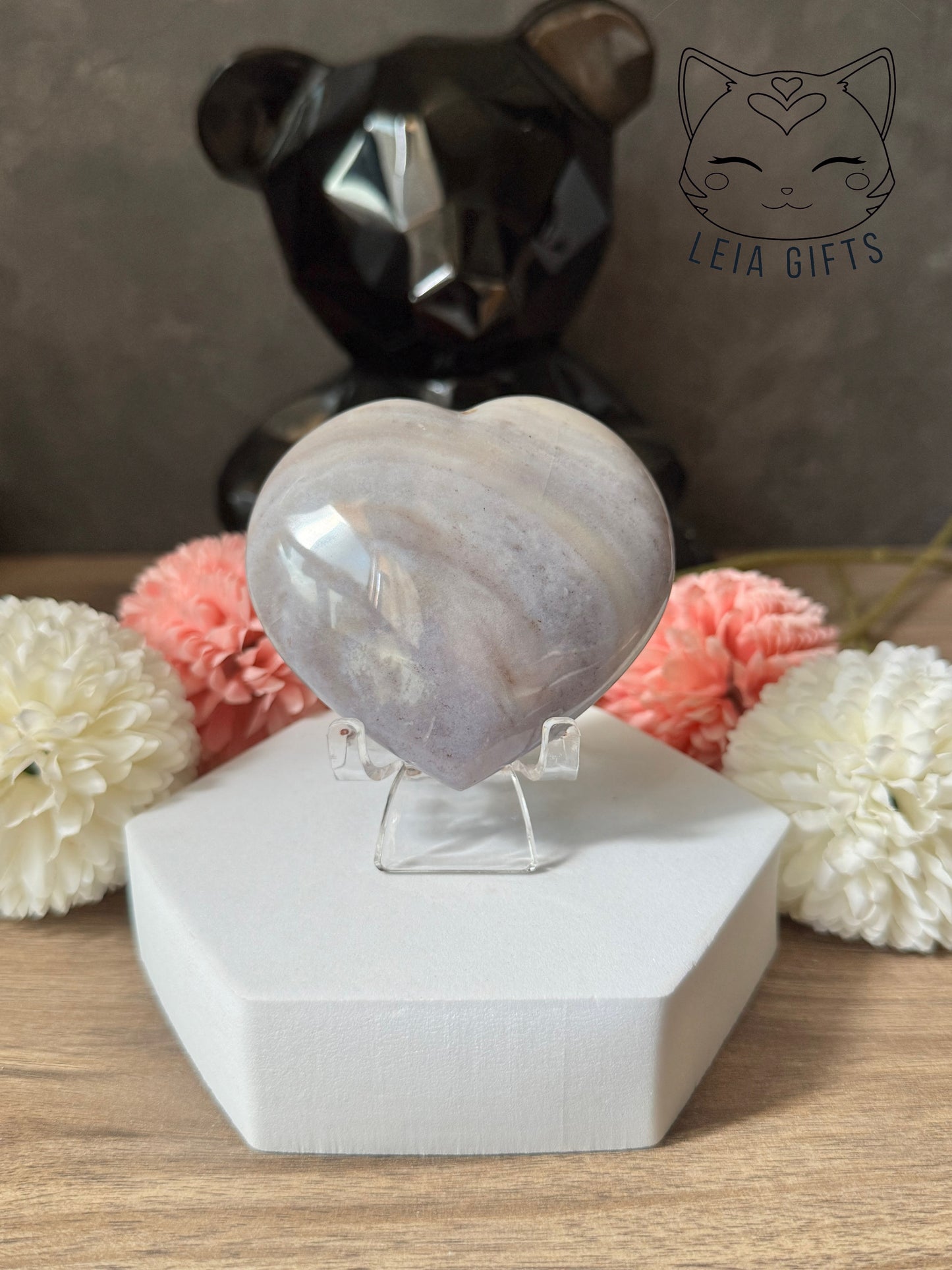 Ocean Jasper Chonky Heart