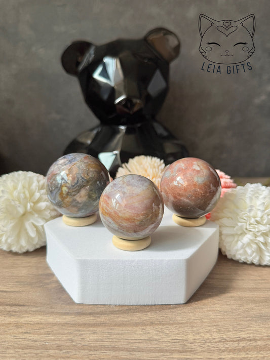 Ocean Jasper Sphere