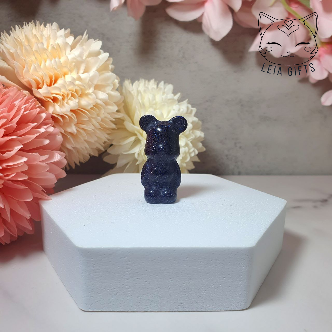 Blue Goldstone Bear Brick