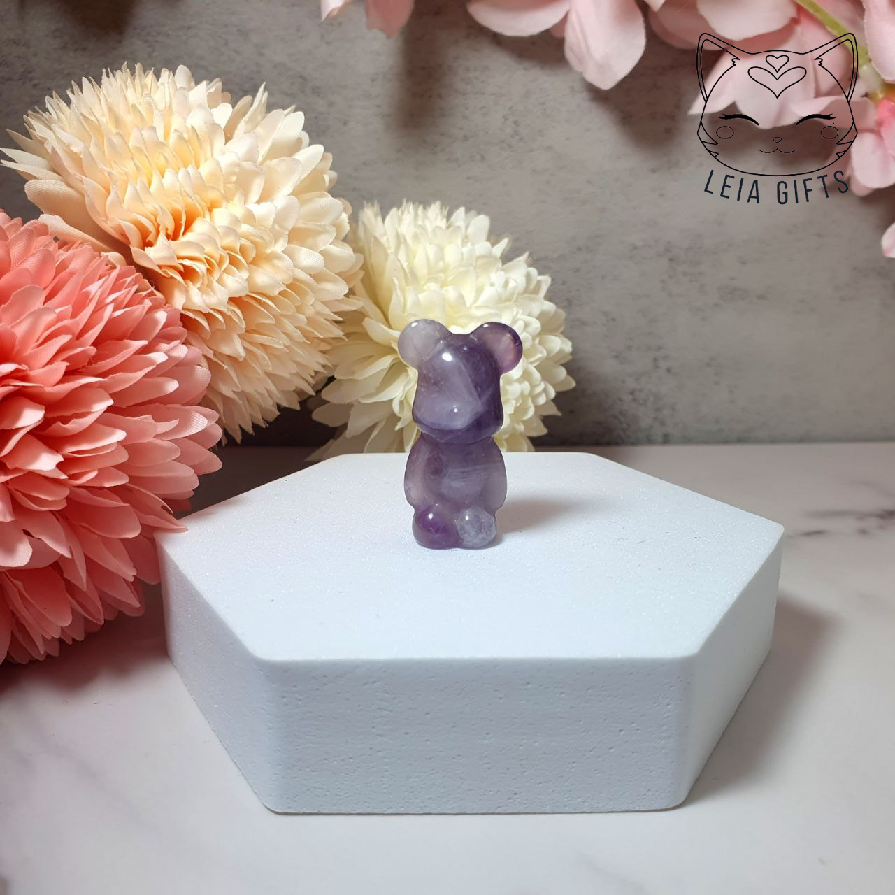 Dream Amethyst Bear Brick