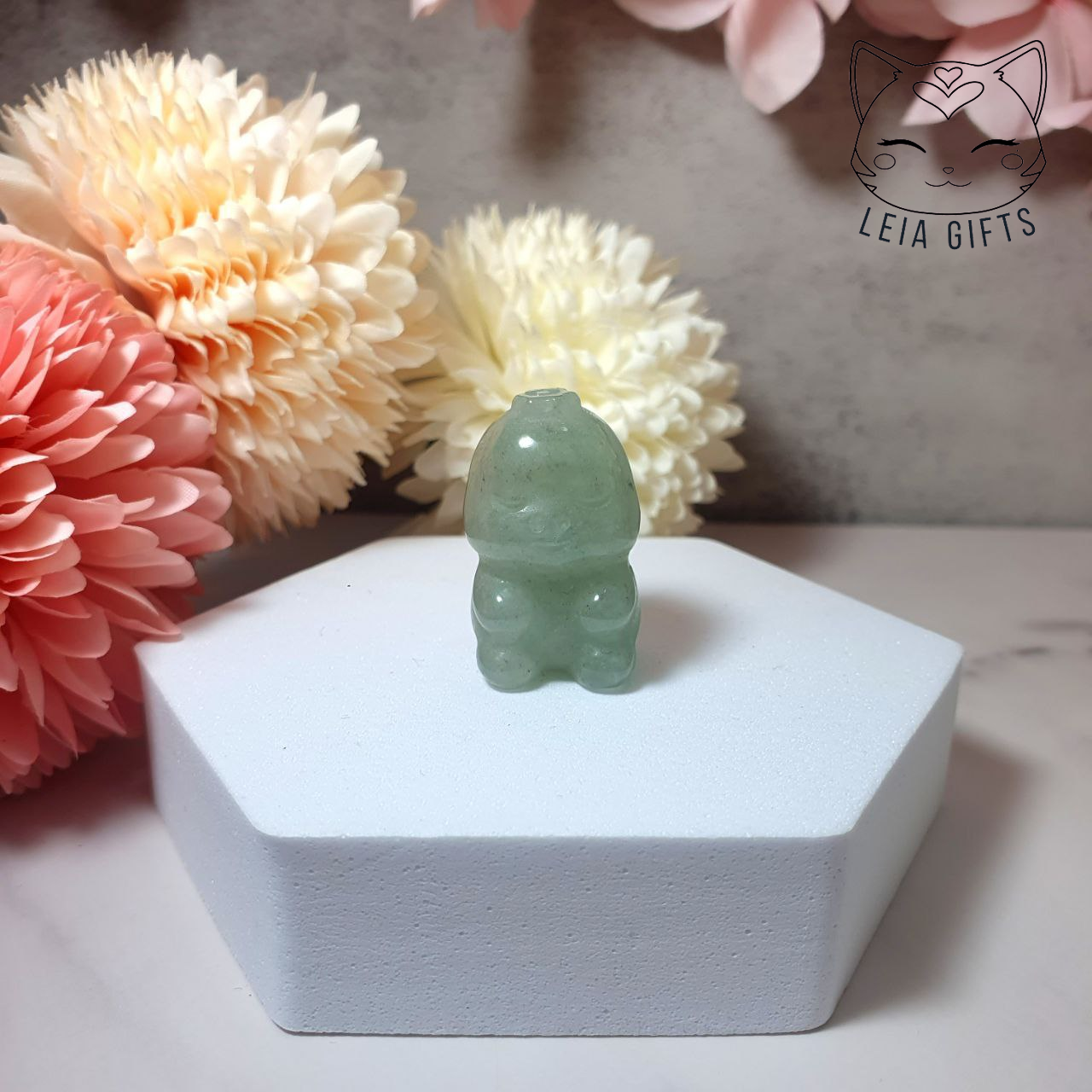 Green Aventurine Dinosaur