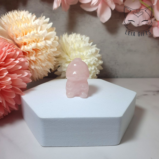 Rose Quartz Dinosaur