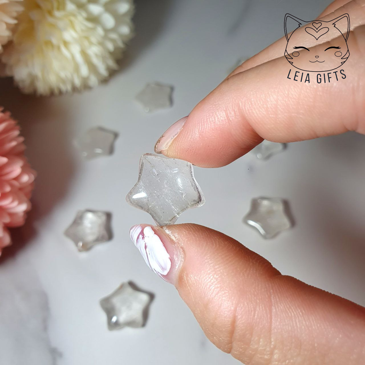 Clear Quartz Mini Star