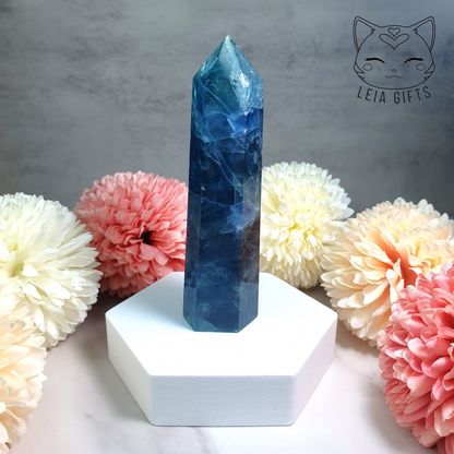 Blue Fluorite Tower