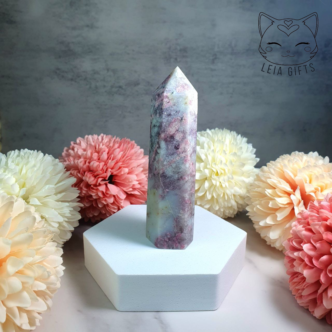 Pink Tourmaline Tower