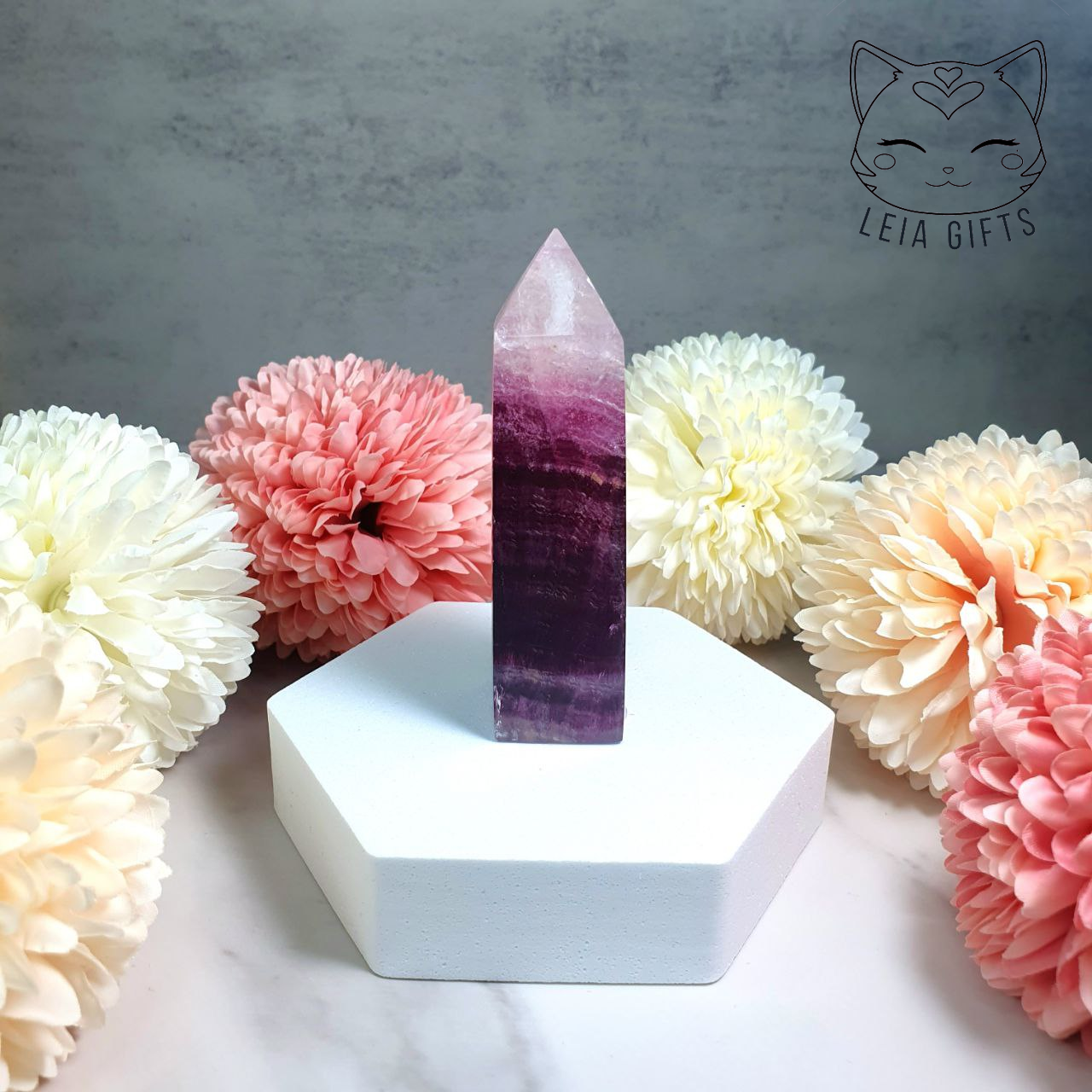 Purple Fluorite Tower