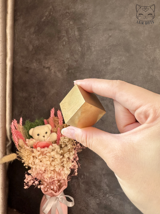 Pyrite Floating Cube