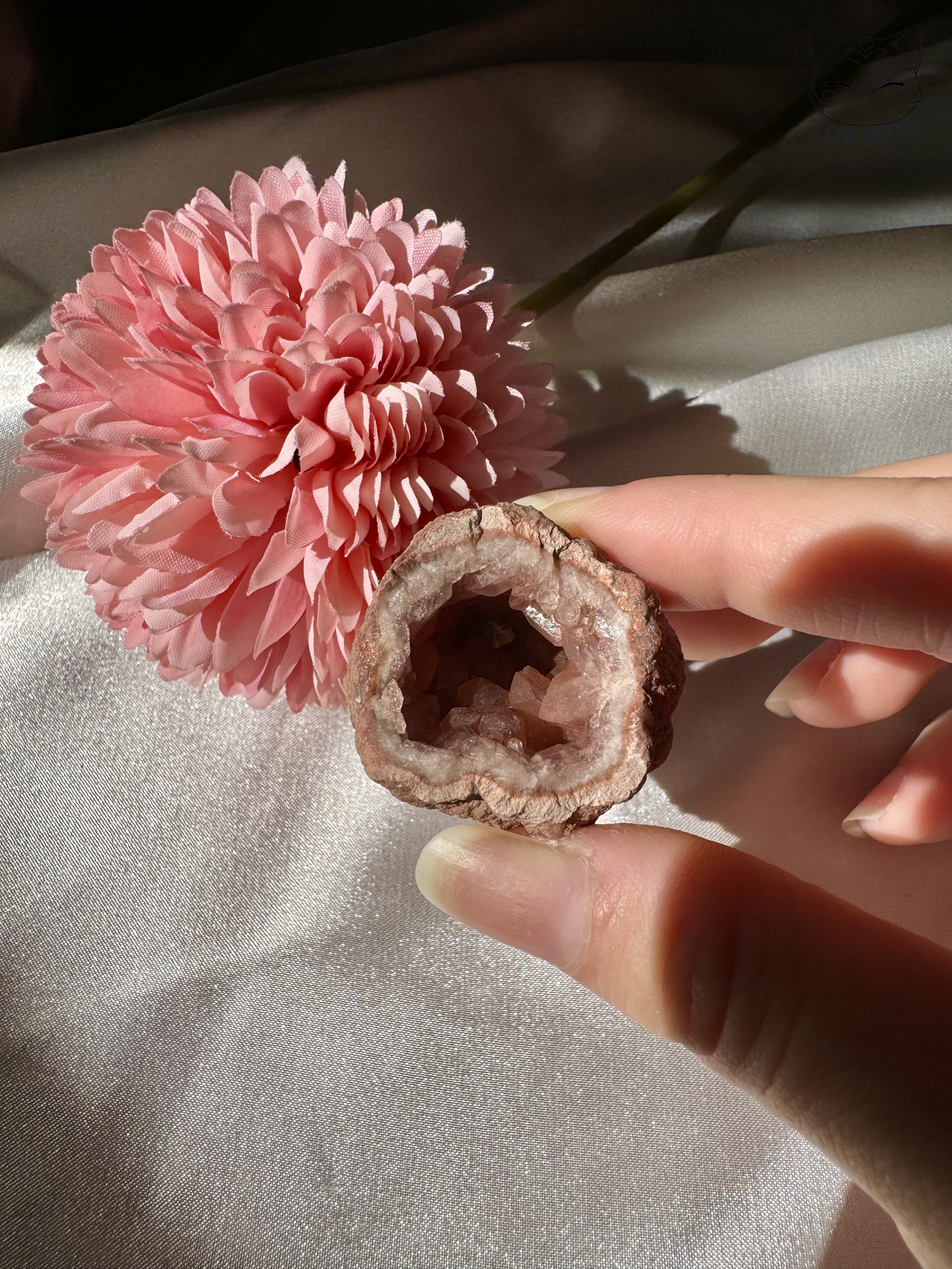 Pink Amethyst Geode