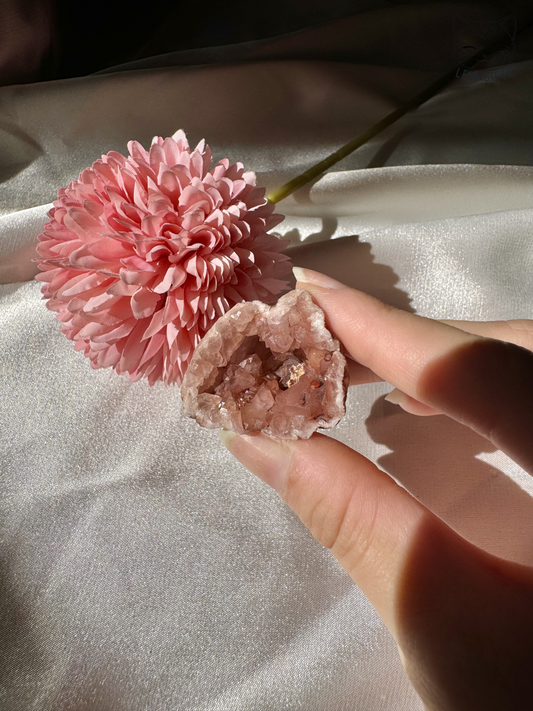 Pink Amethyst Geode