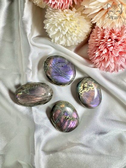 Labradorite (Purple Flash) Palmstone