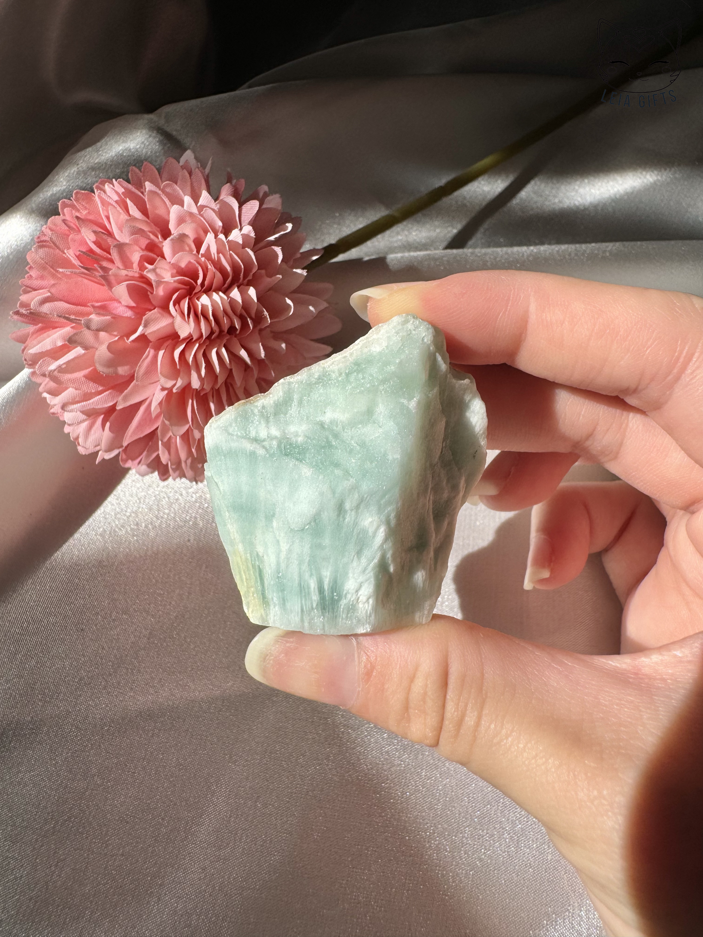 Blue Aragonite Raw