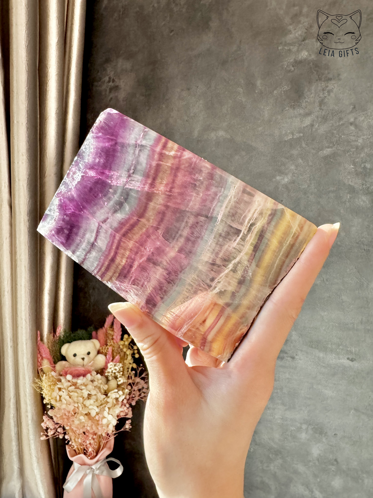 Candy Fluorite Slab