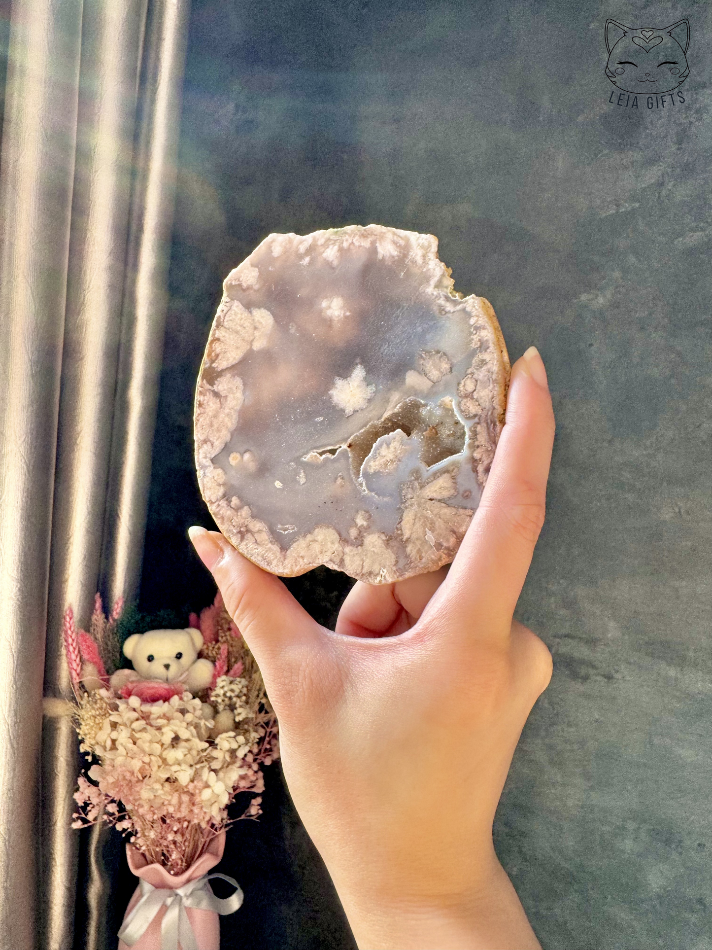 Flower Agate Slab