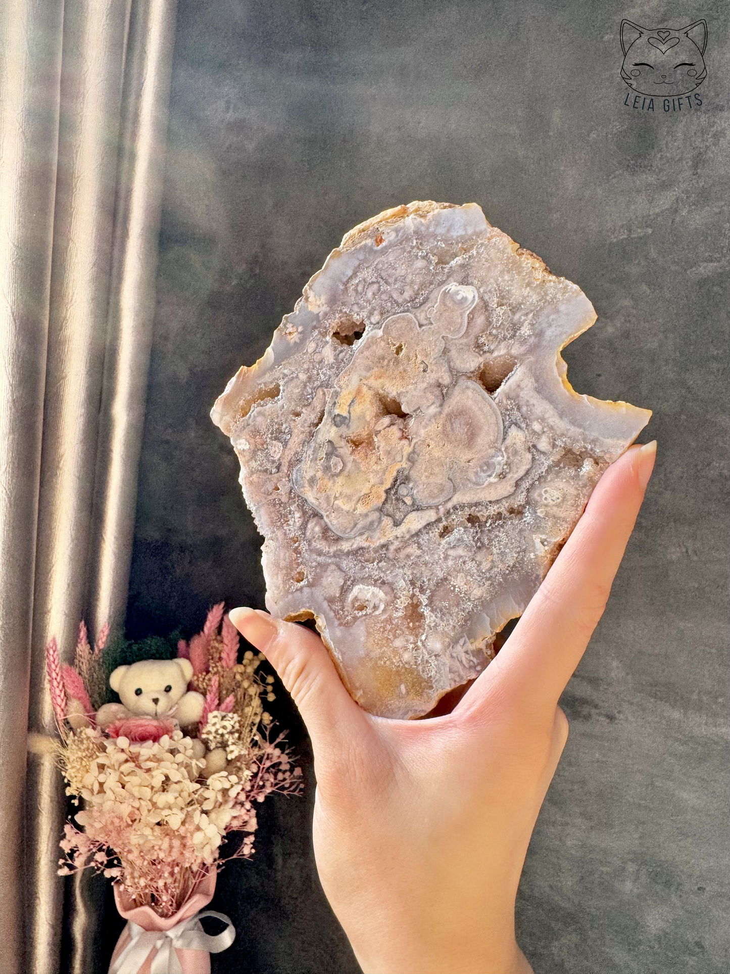 Flower Agate Slab