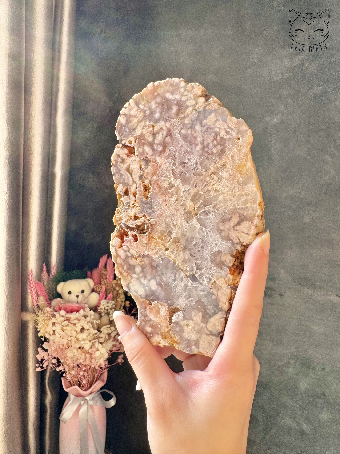 Flower Agate Slab